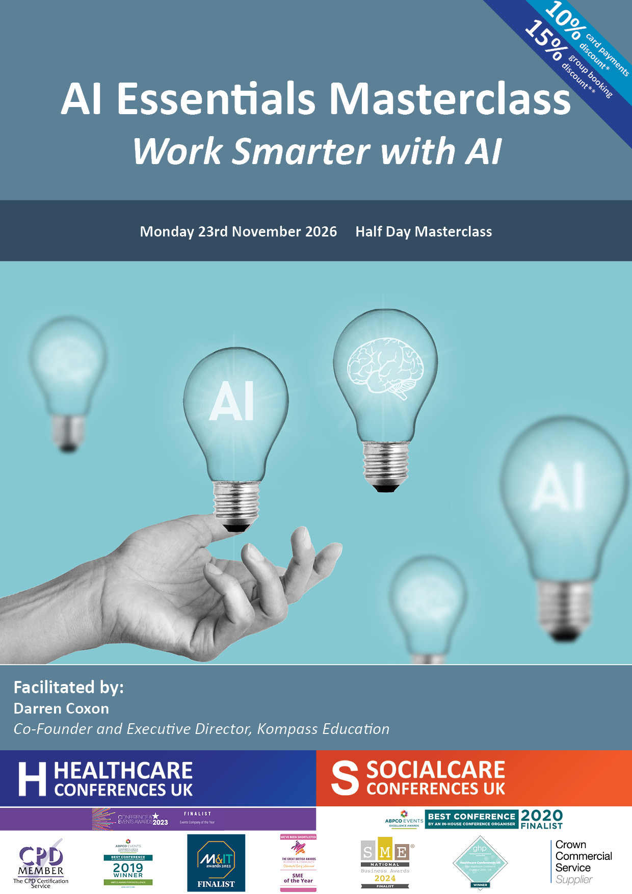 AI Essentials Masterclass: Work Smarter with AI Health